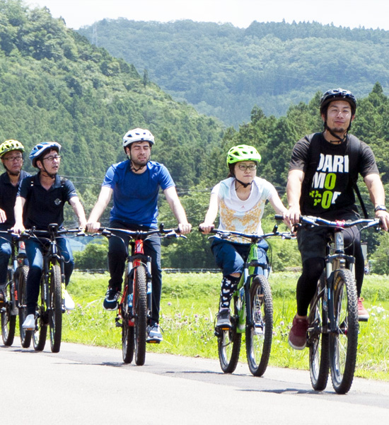 Terroage Akiu bicycle tour