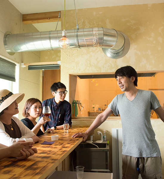 荒町まちあるき穀町ビールで乾杯！