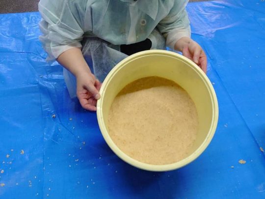 自分だけのマイ味噌が完成