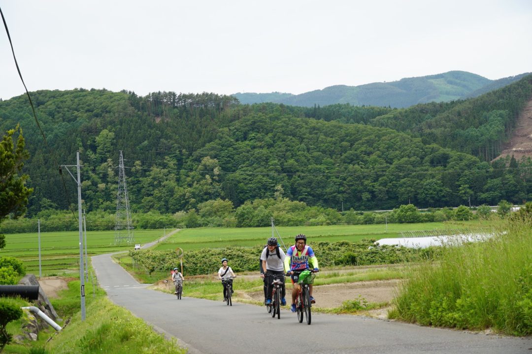 サイクリング遠野