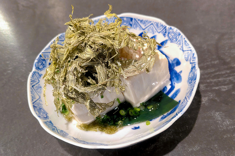 〈洋野町〉荒削りとろろ豆腐